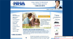 Desktop Screenshot of nationalhealthcareadvisors.com